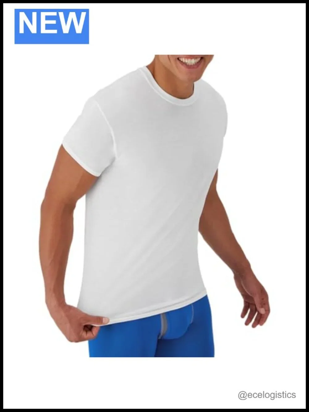 Men's Performance Undershirt 5-Pack X-Temp Moisture-Wicking Crewneck
